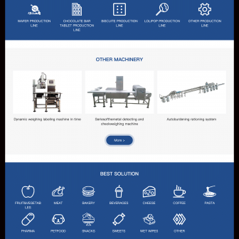 Chinepack Machinery 机械网站建设 - pic1